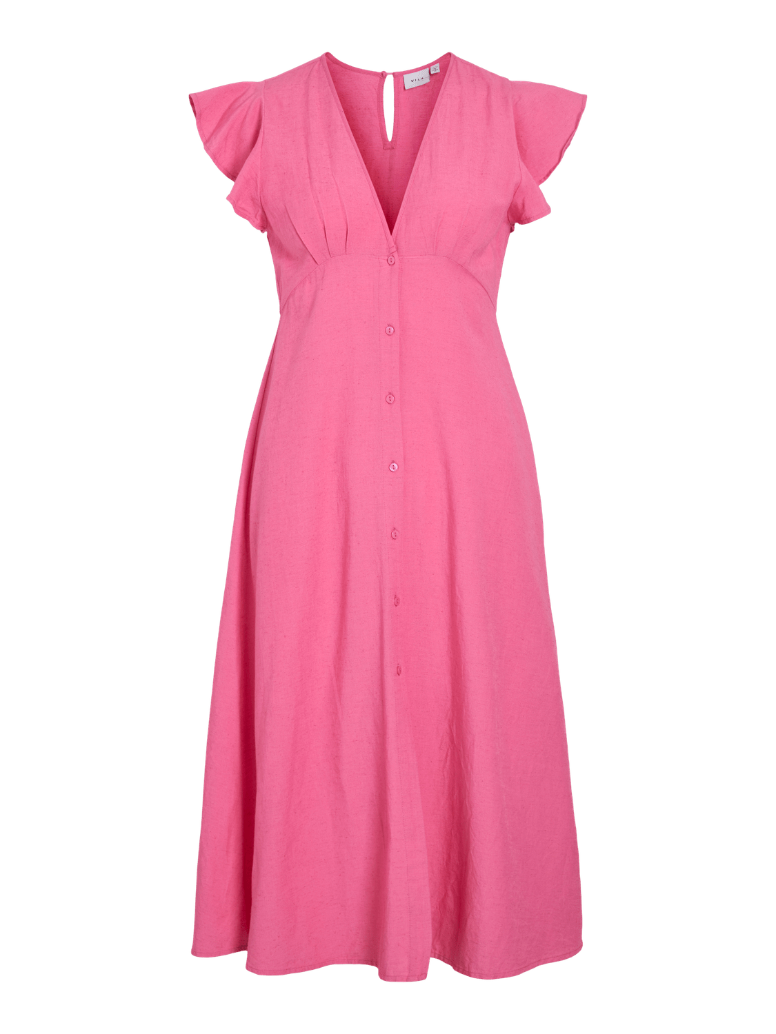 VINELO Midi Dress - Sangria Sunset - VERO MODA & VILA Bergvik